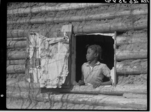 Arthur Rothstein, Girl at Gees Bend (Artelia Bendolph), April 1937, FSA/OWI Collection, Library of Congress